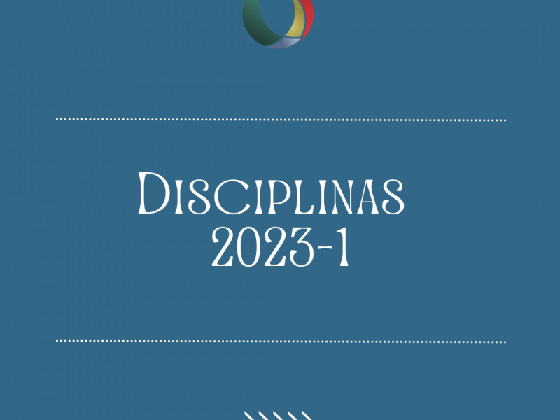 Disciplinas 2023-1